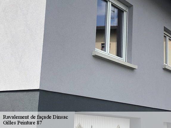 Ravalement de façade  dinsac-87210 Gilles Peinture 87