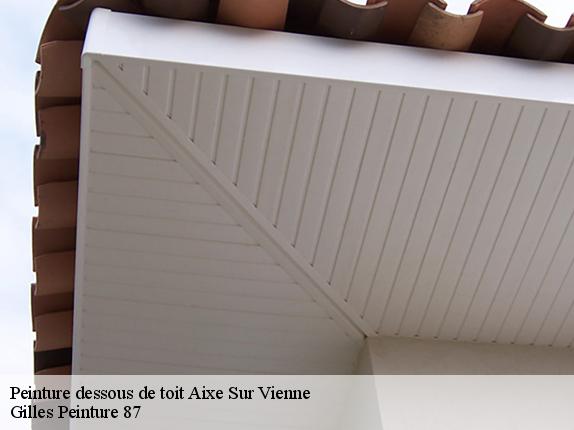 Peinture dessous de toit  aixe-sur-vienne-87700 Gilles Peinture 87