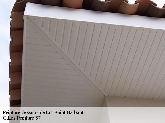 Peinture dessous de toit  saint-barbant-87330 Gilles Peinture 87