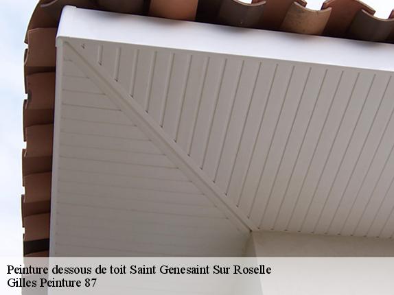 Peinture dessous de toit  saint-genesaint-sur-roselle-87260 Gilles Peinture 87